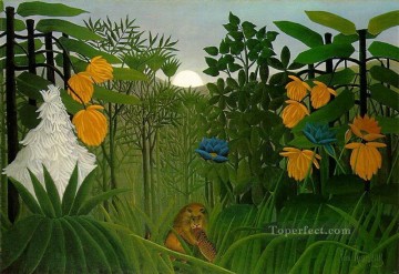 The Repast of the Lion Henri Rousseau Oil Paintings